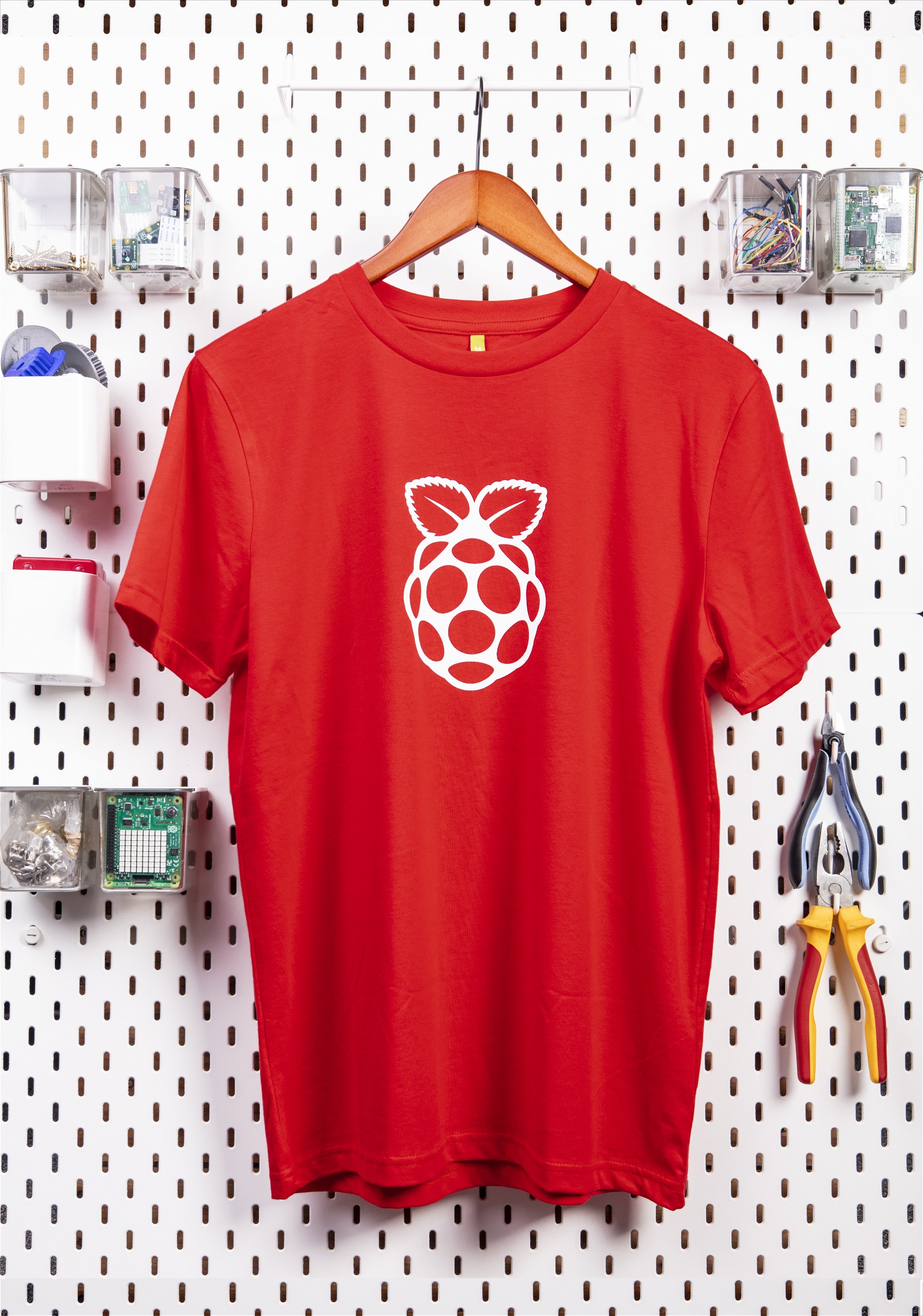 Koszulka Raspberry Pi logo